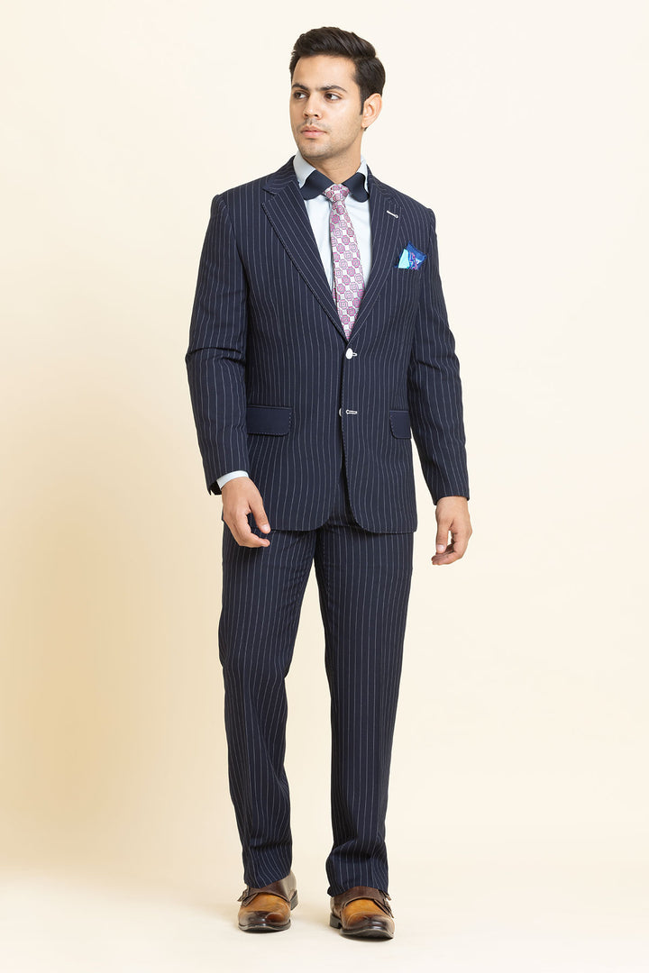 The Power Stripe Business Suit