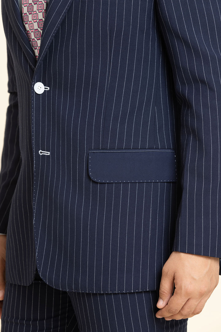 The Power Stripe Business Suit