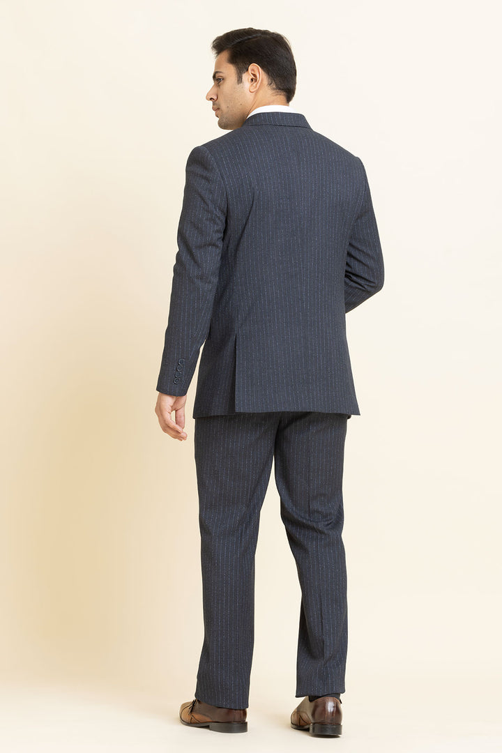 The Corporate Slate Business Class Suit