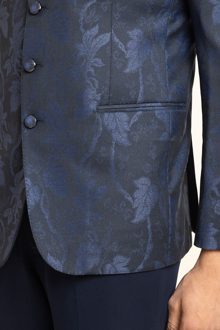 The Twilight Bloom Bandhgala