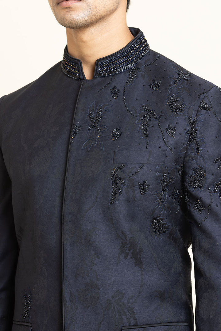 The Nocturne Royale Bandhgala Set