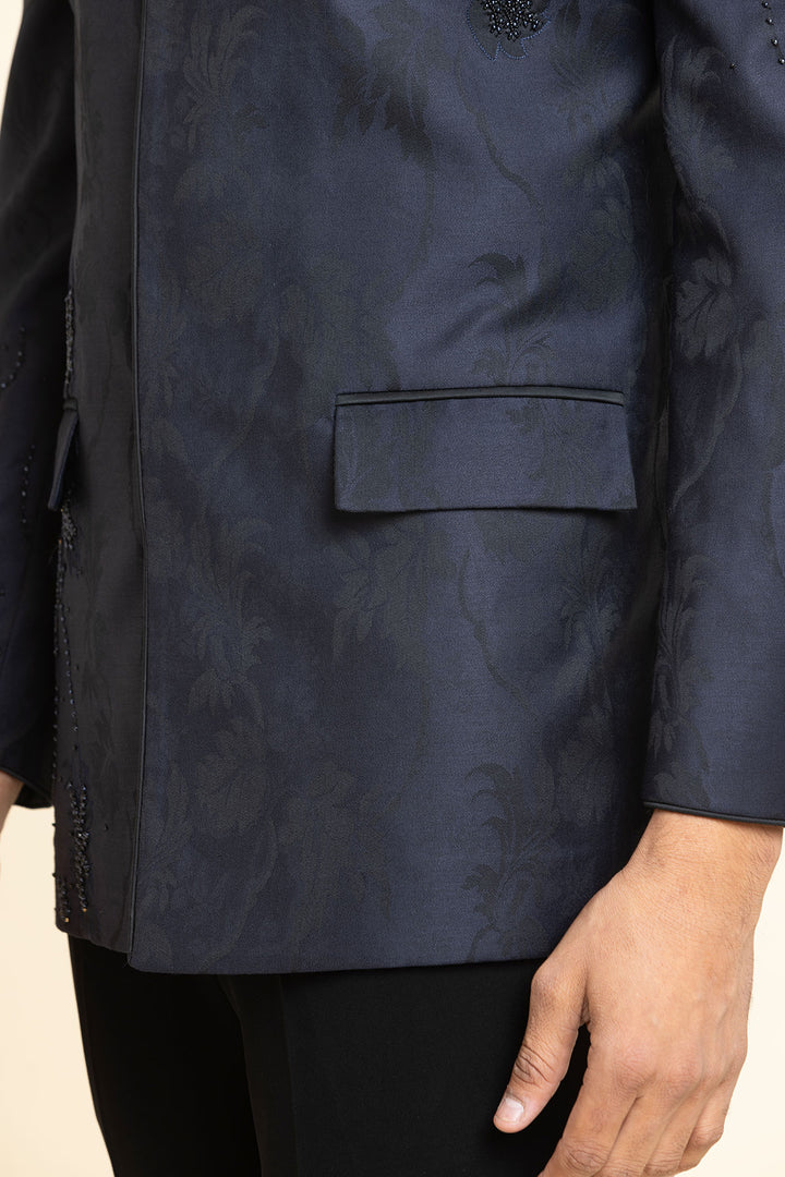 The Nocturne Royale Bandhgala Set