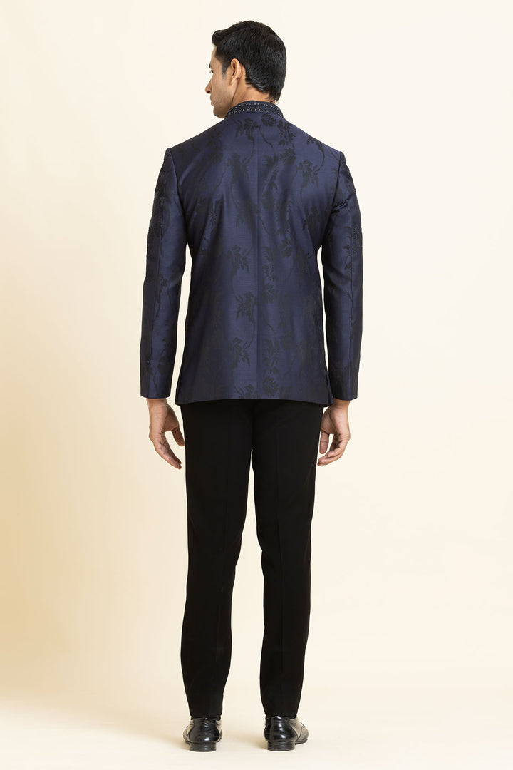 The Midnight Maharaja Bandhgala set