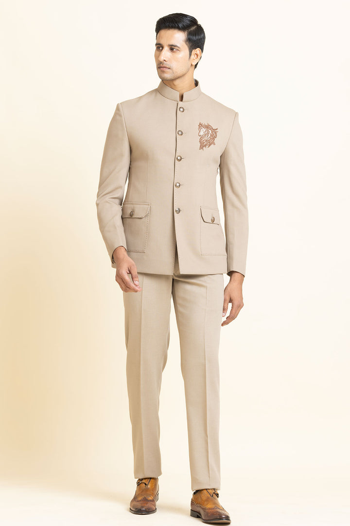 The Urban reverence bandhgala set