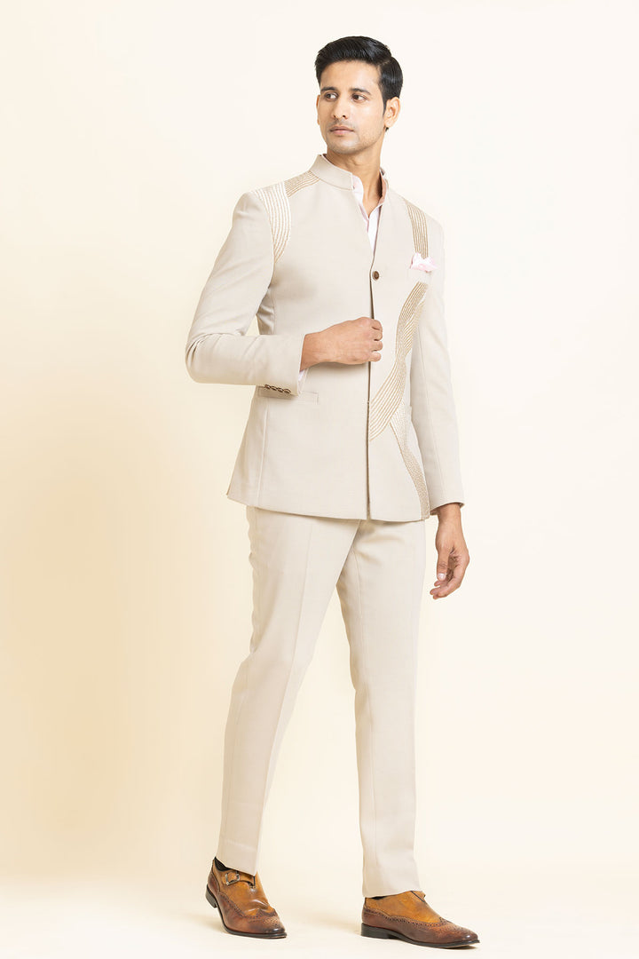 The Ivory Sonata bandhgala set