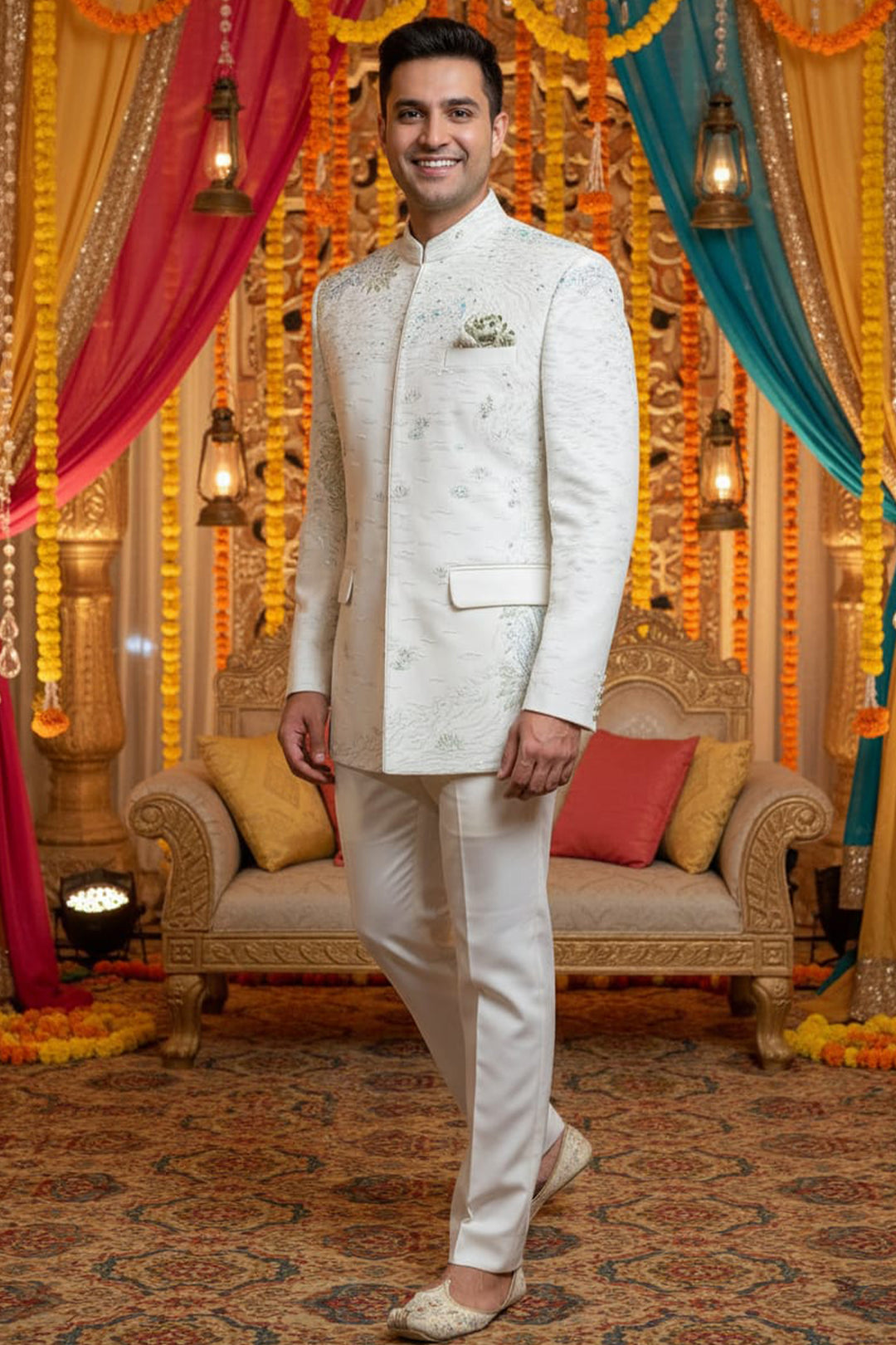 The Imperial Virtue Bandhgala set