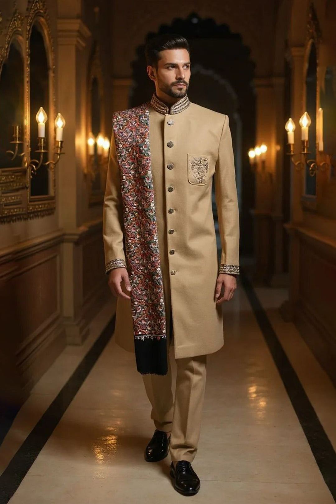The Maharaja’s Oath Indo western set