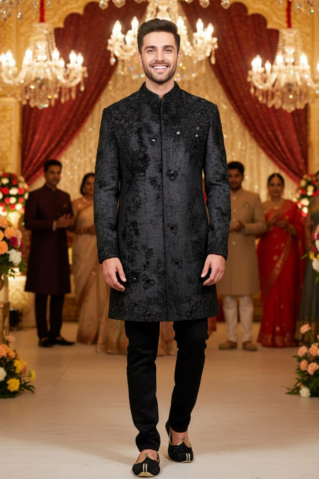 The Celestial Monarch's Indo-western set