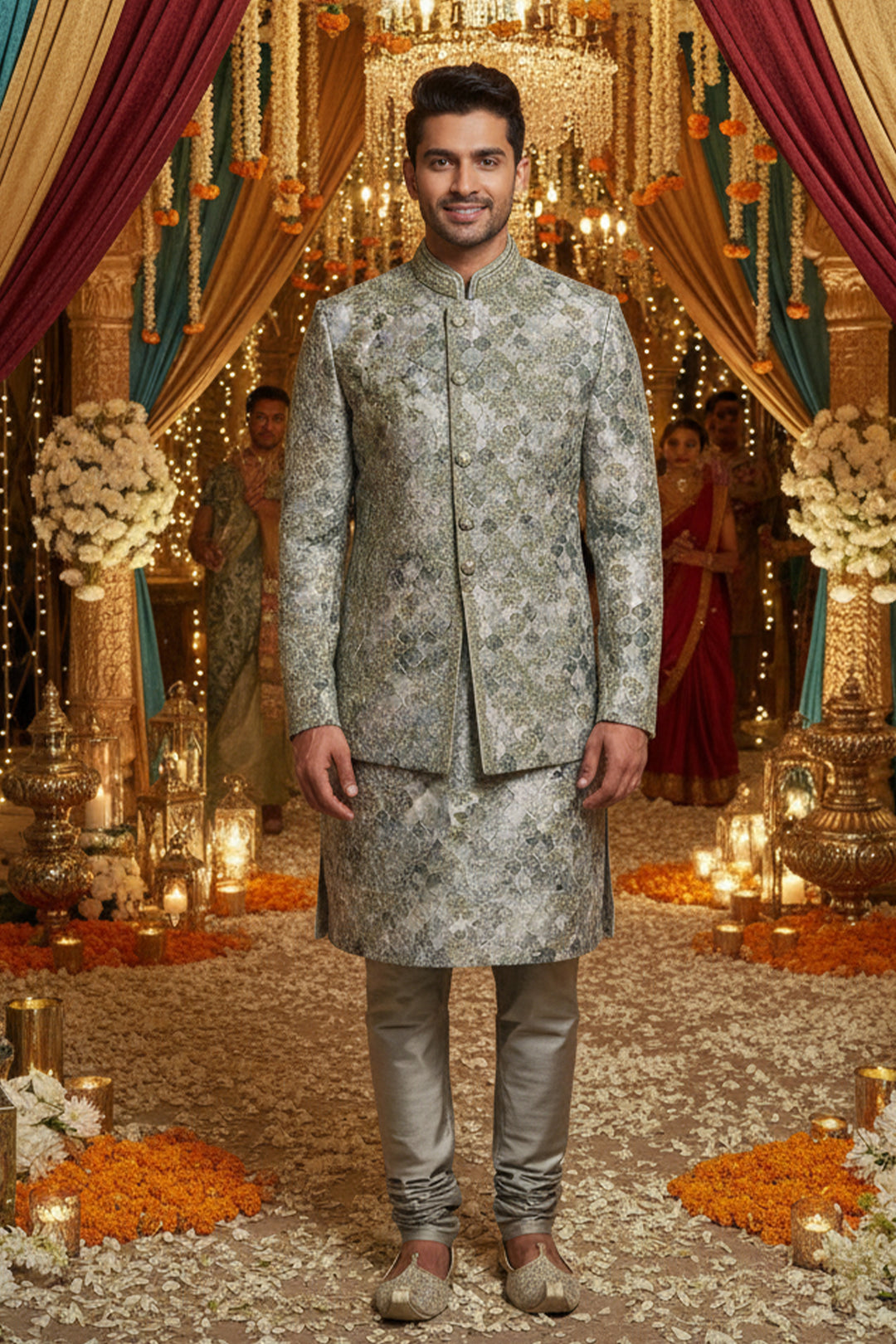 The Sovereign Sage Kurta set