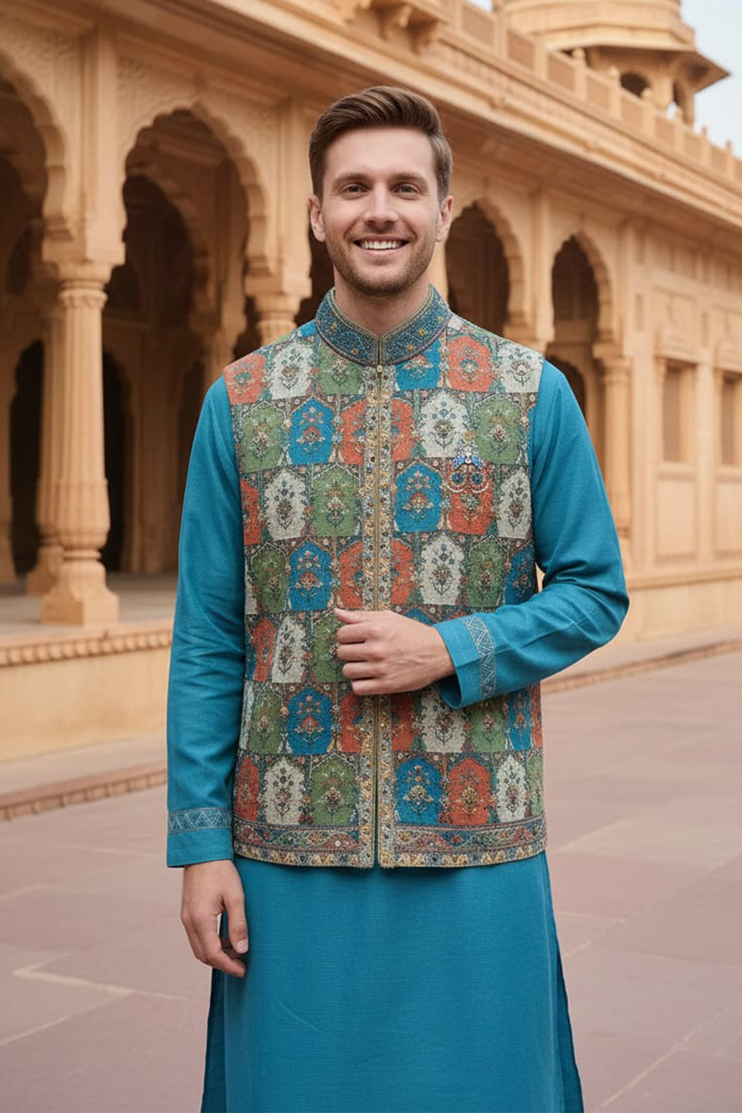 The Emperor’s Canvas Kurta set