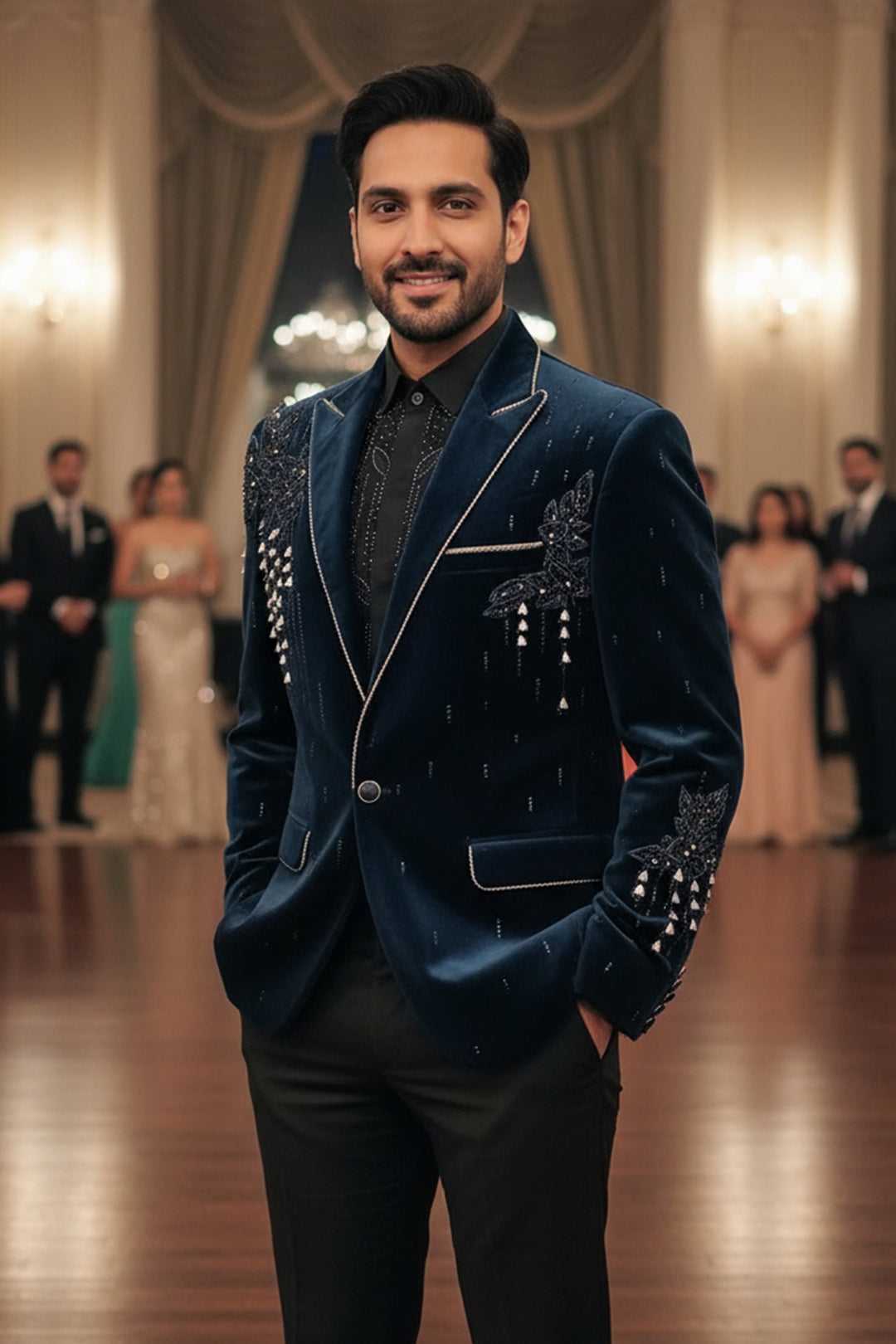 The Celestial Velvet Tuxedo