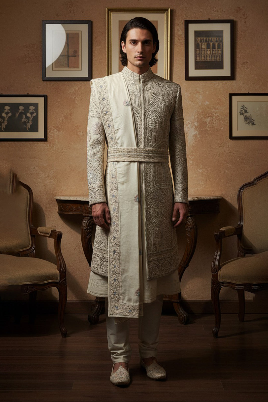 The Emperor’S Oath Sherwani Set