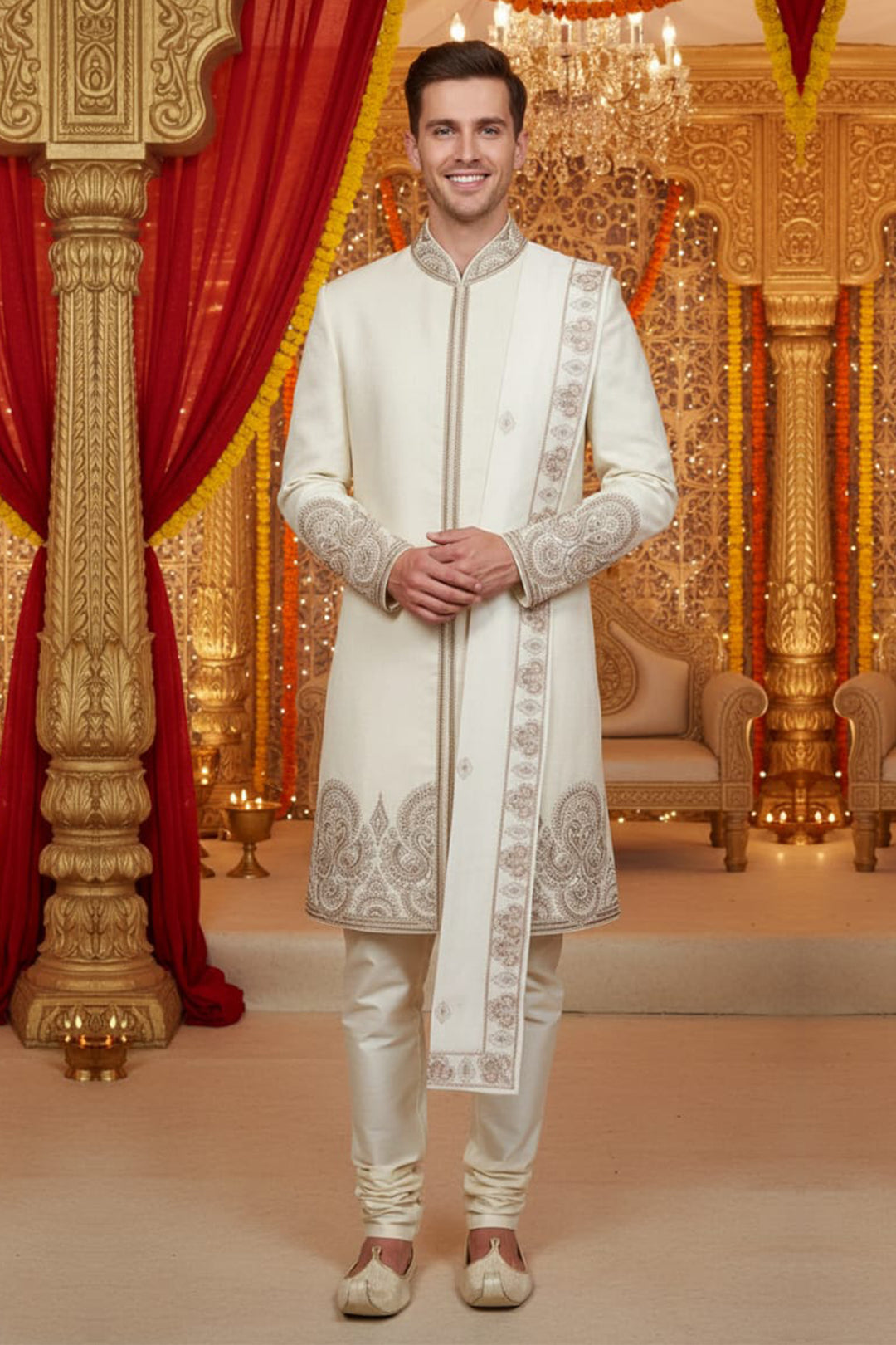 The Maharaja’s Vow Indo-western set