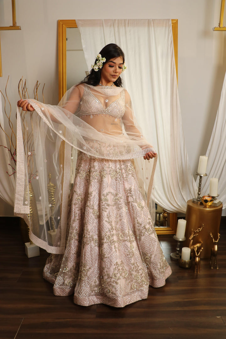Pink Lehenga set