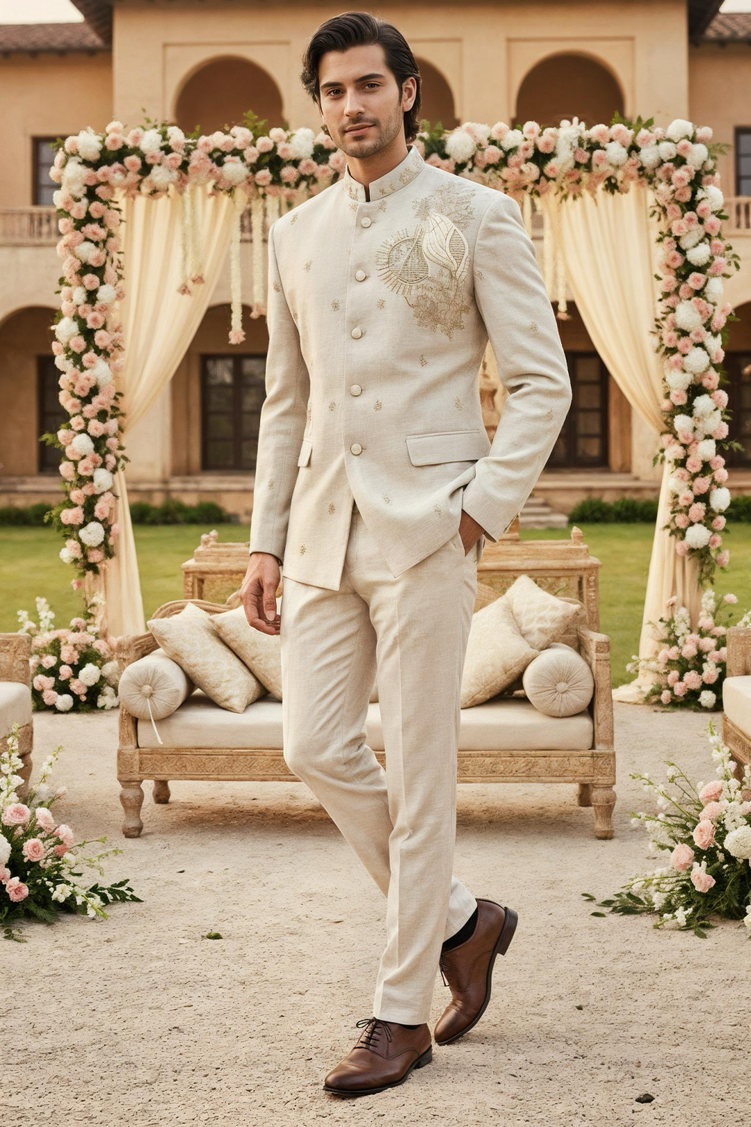 Ivory Monarch Bandhgala