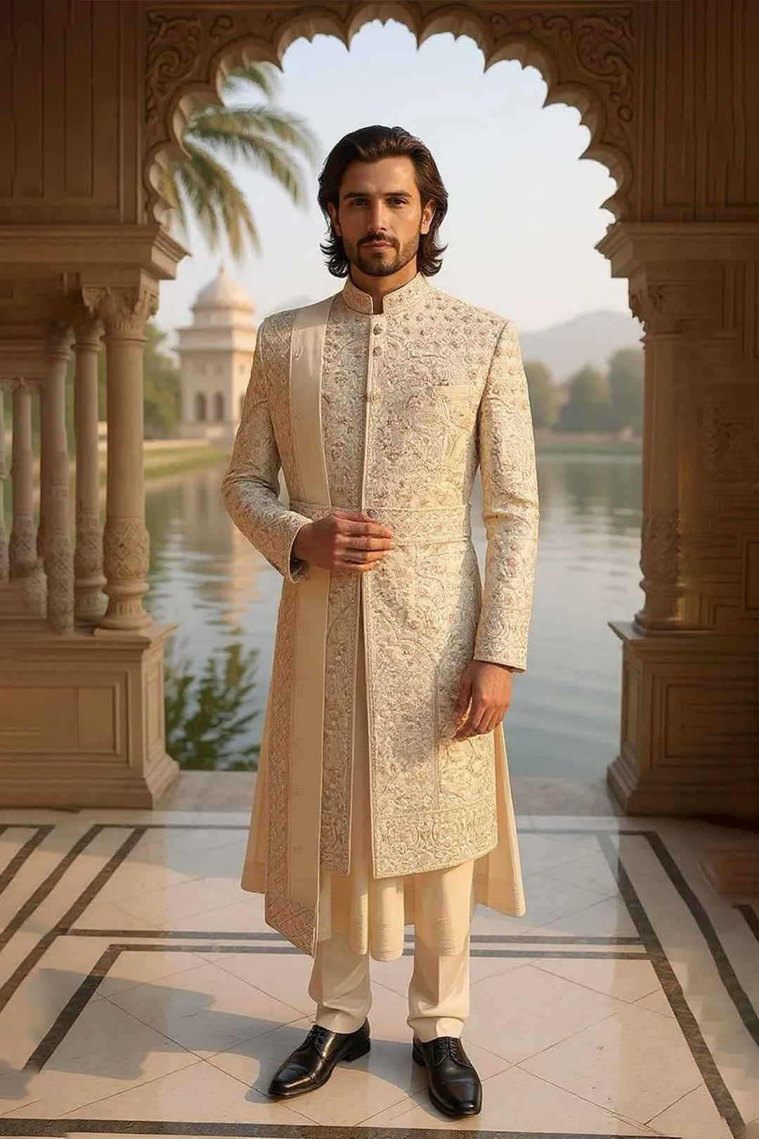 The Maharaja's Legacy Sherwani set