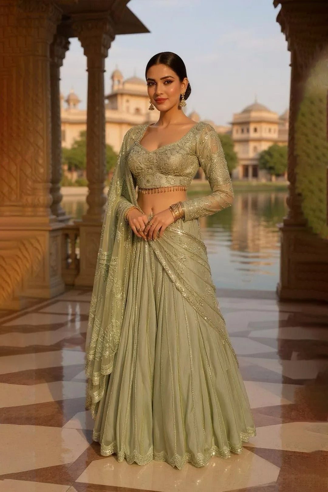 Mint Green Panache