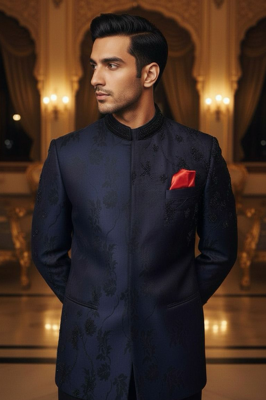 Midnight Sovereign Bandhgala