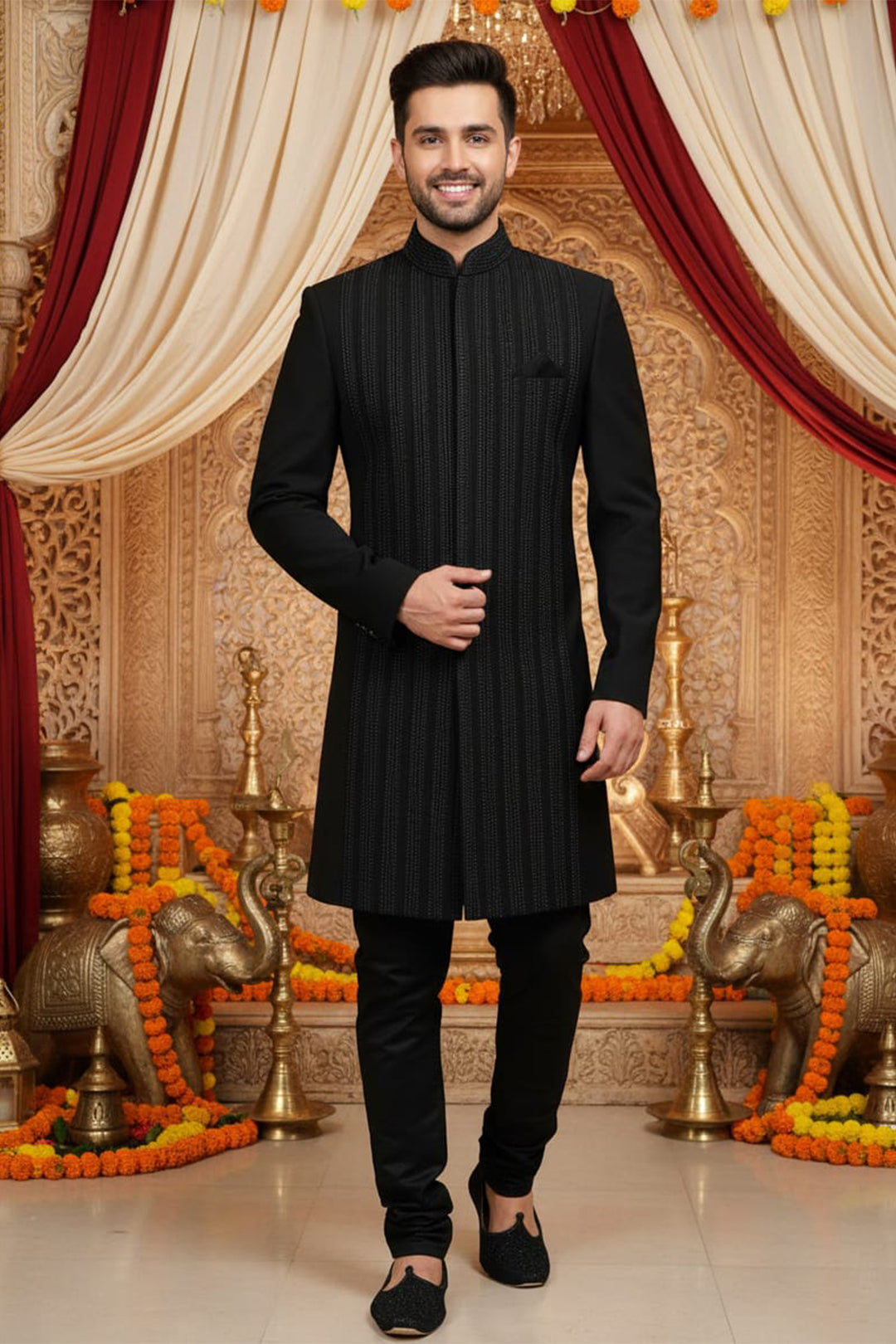 The Imperial vow Indo-western set