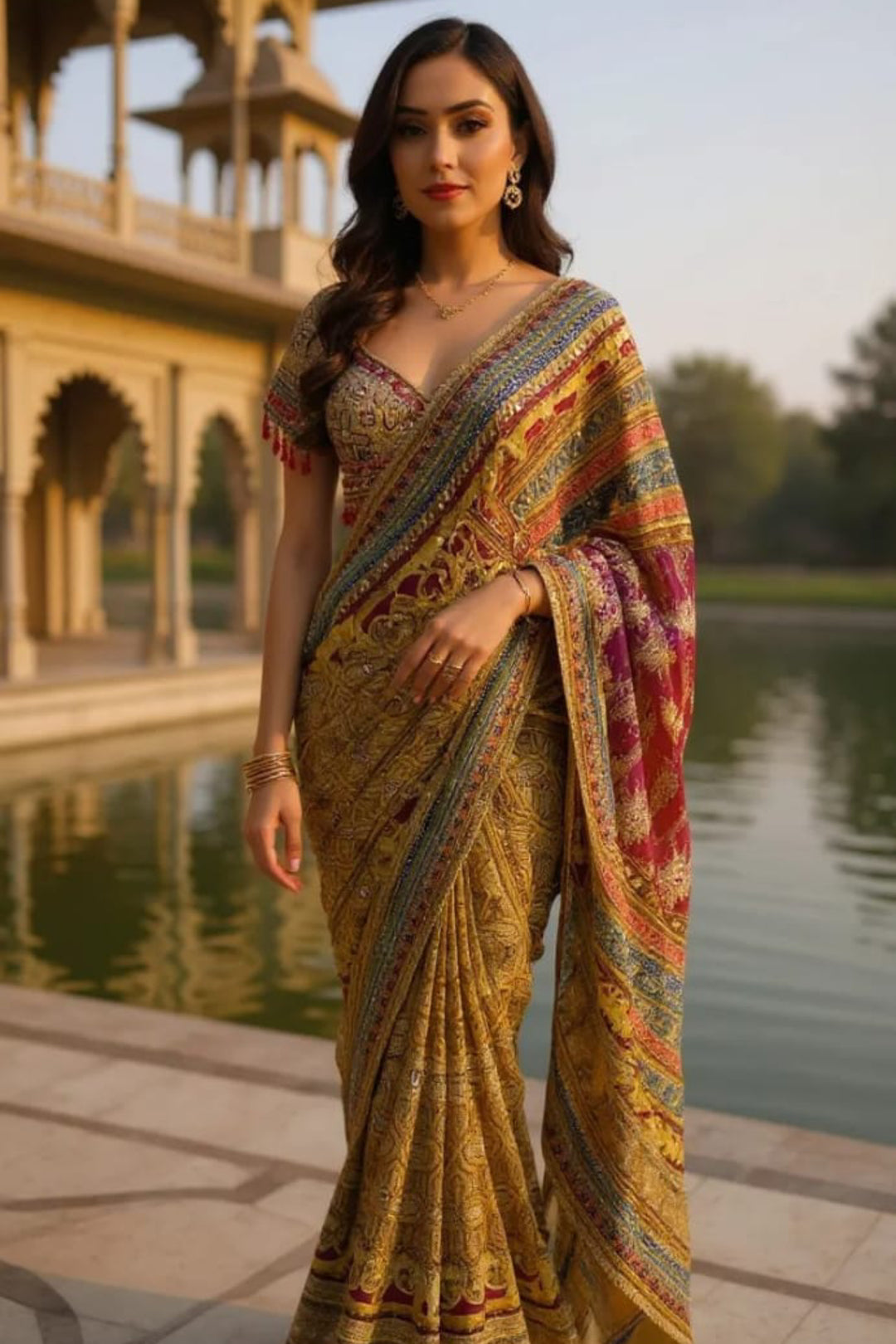 An Everlasting Saree Glam