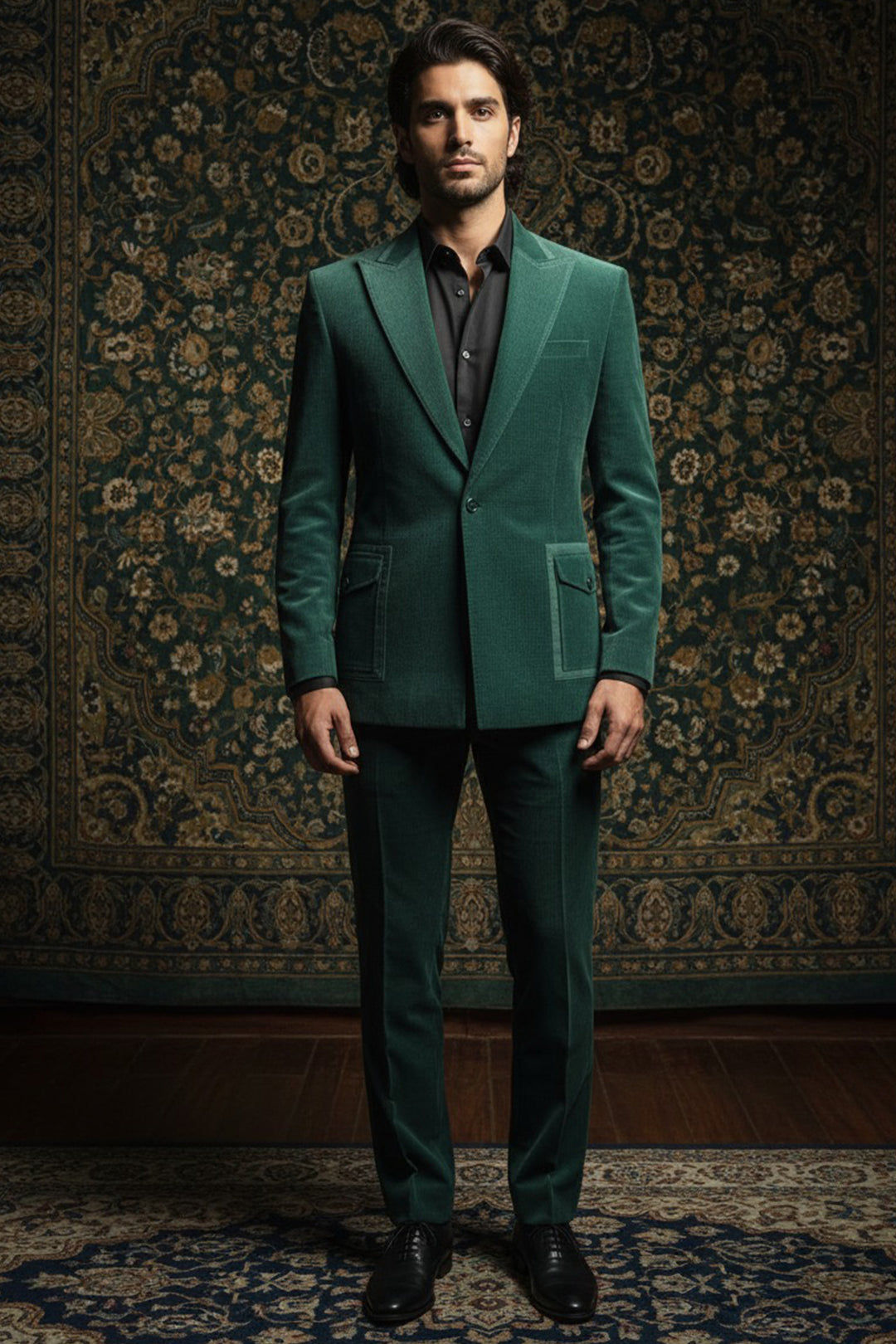 The Emerald Sovereign Blazer