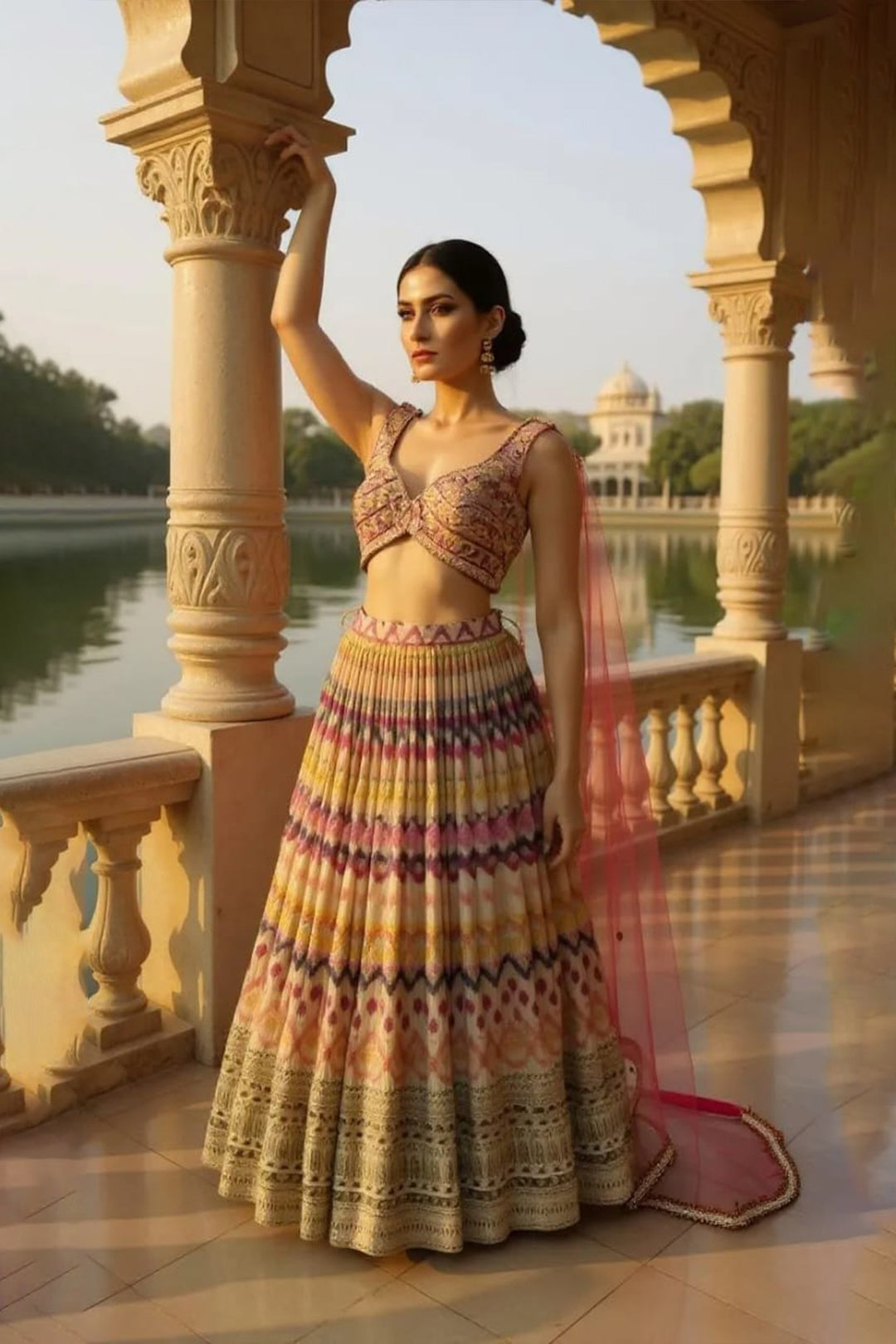 The Color Carnival Lehenga