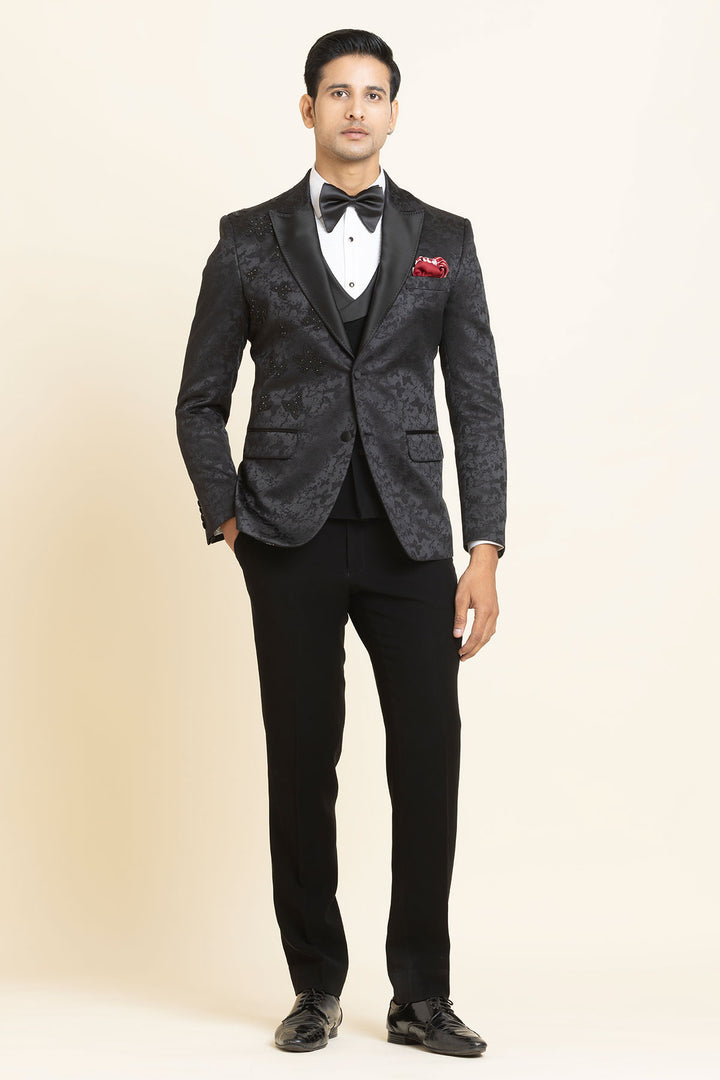 The Celestial Noir Ensemble tuxedo set