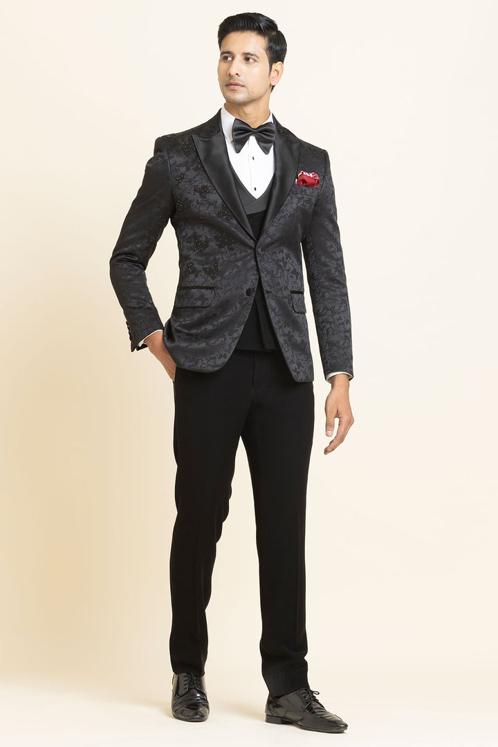 The Celestial Noir Ensemble tuxedo set