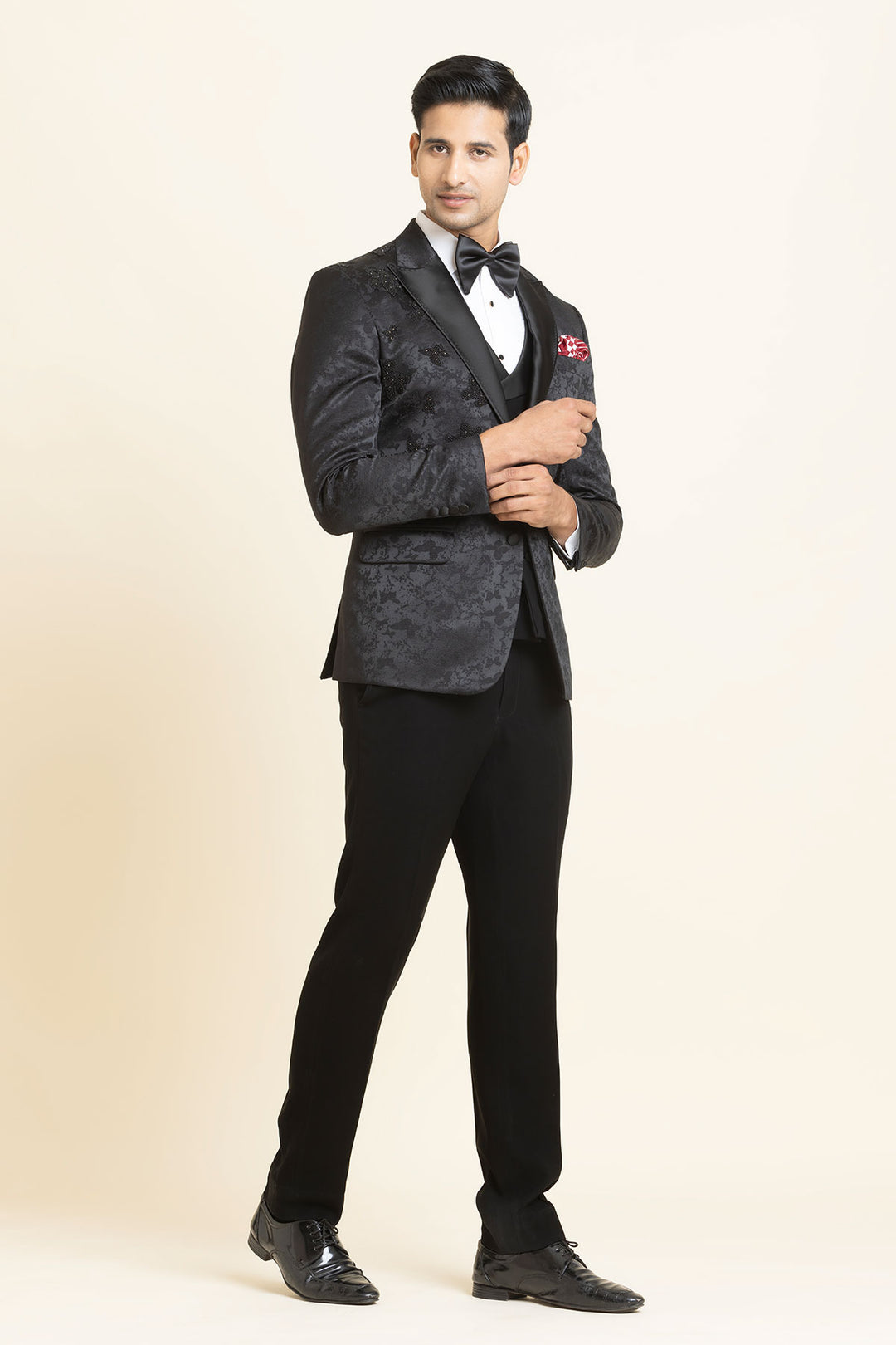 The Celestial Noir Ensemble tuxedo set