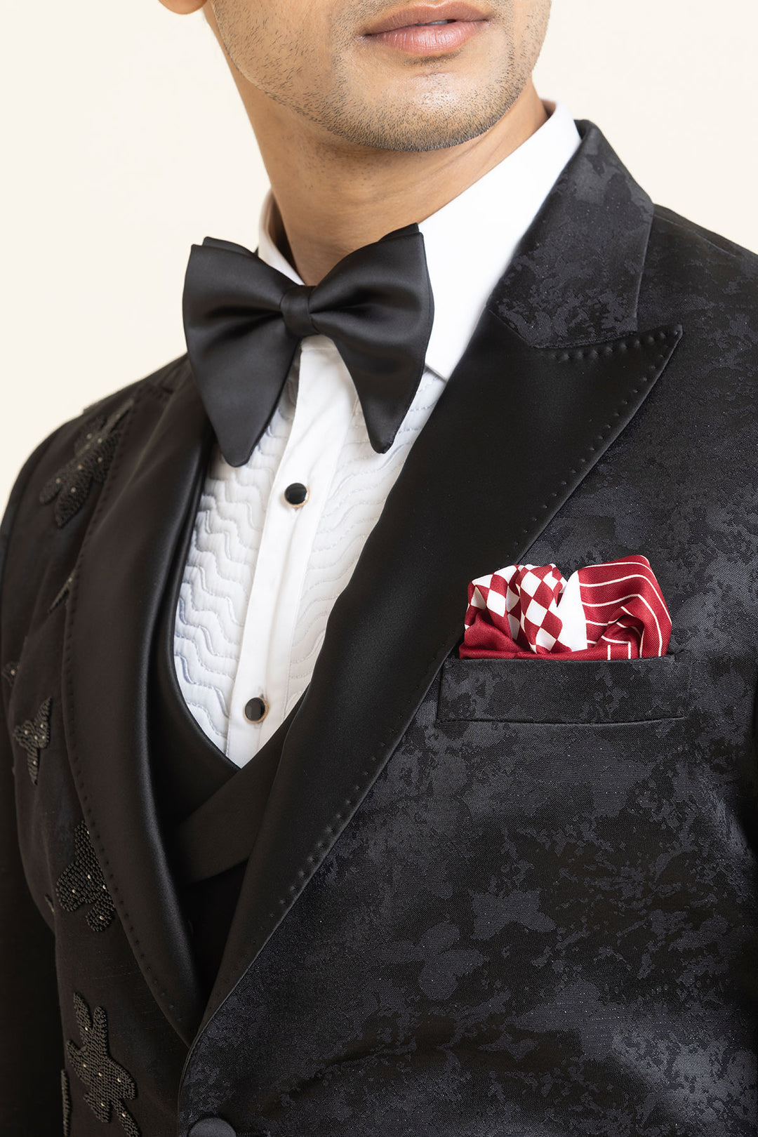 The Celestial Noir Ensemble tuxedo set