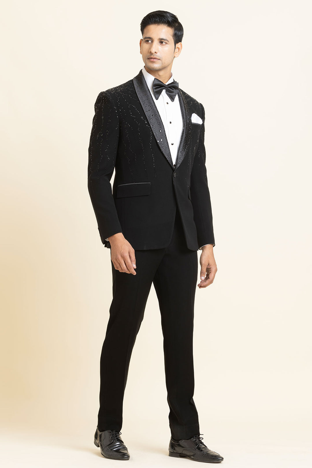 The cinematic couture tuxedo set