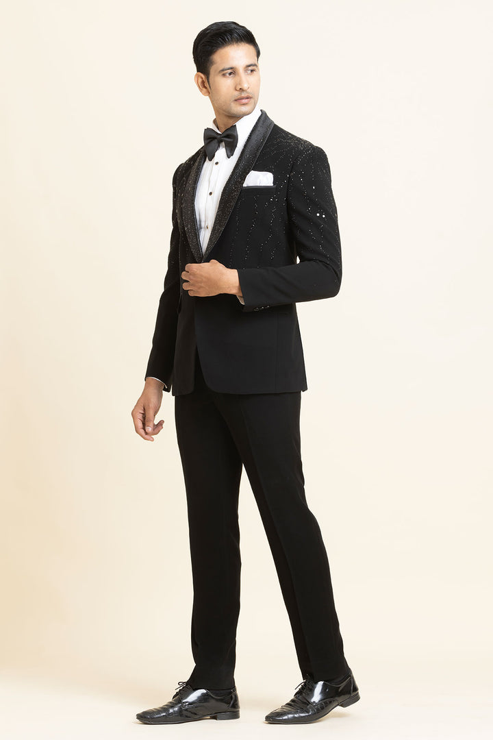 The cinematic couture tuxedo set
