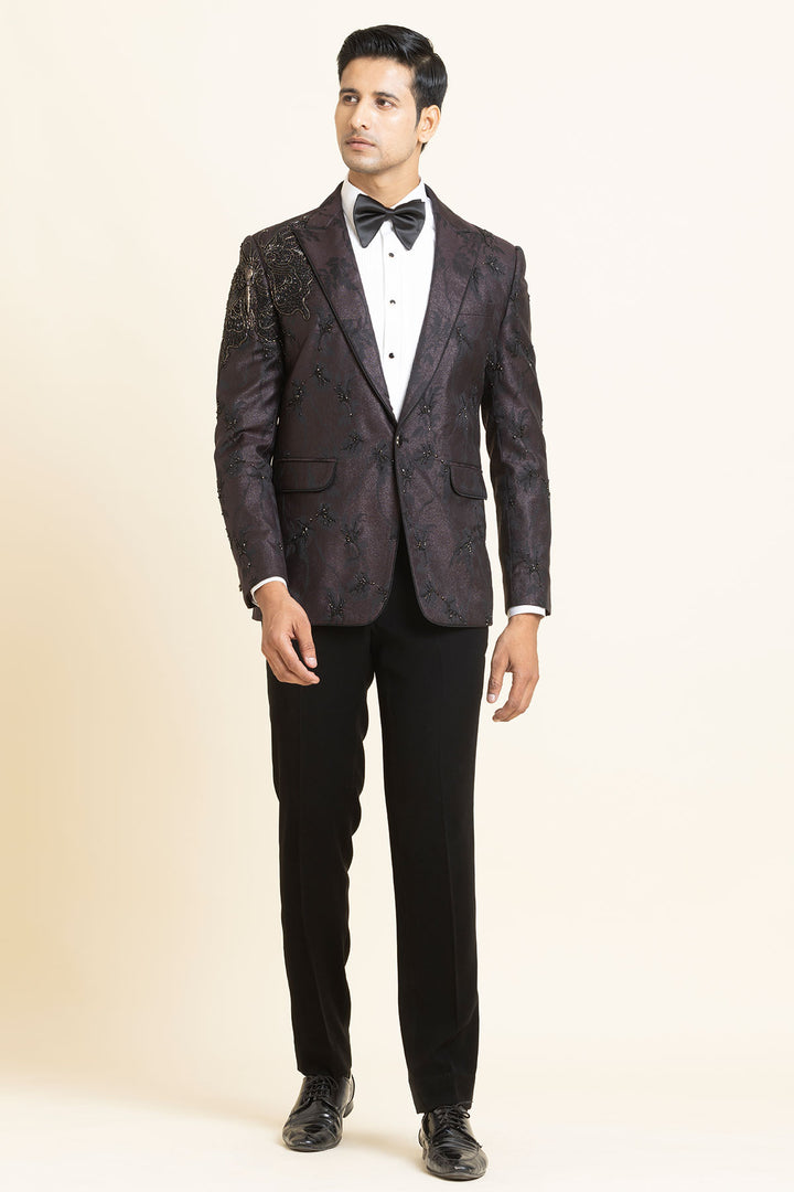 The Heirloom wine midnight ensemble tuxedo set