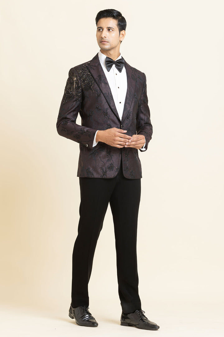 The Heirloom wine midnight ensemble tuxedo set
