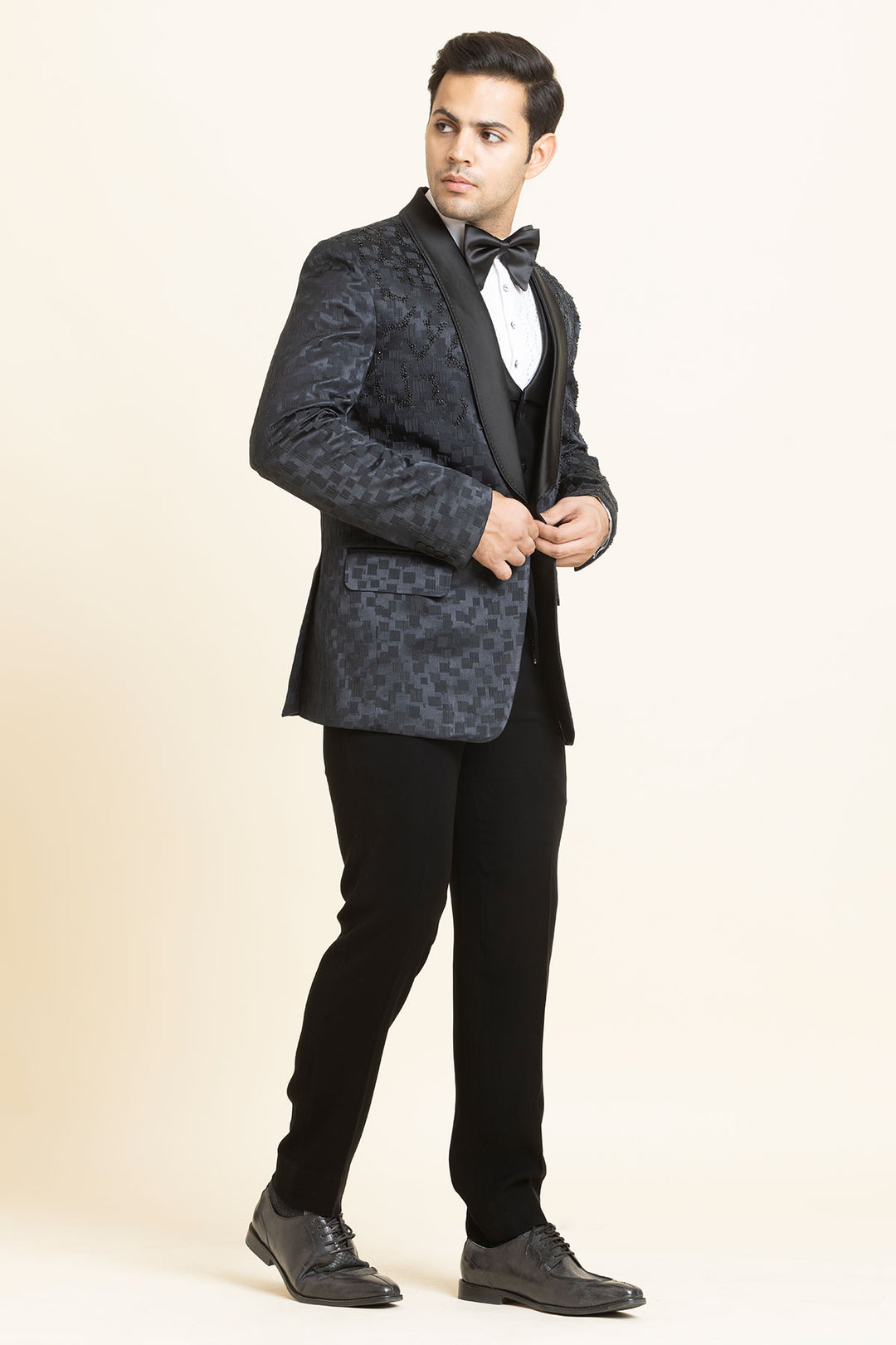 The Obsidian Mosaic Tuxedo Set