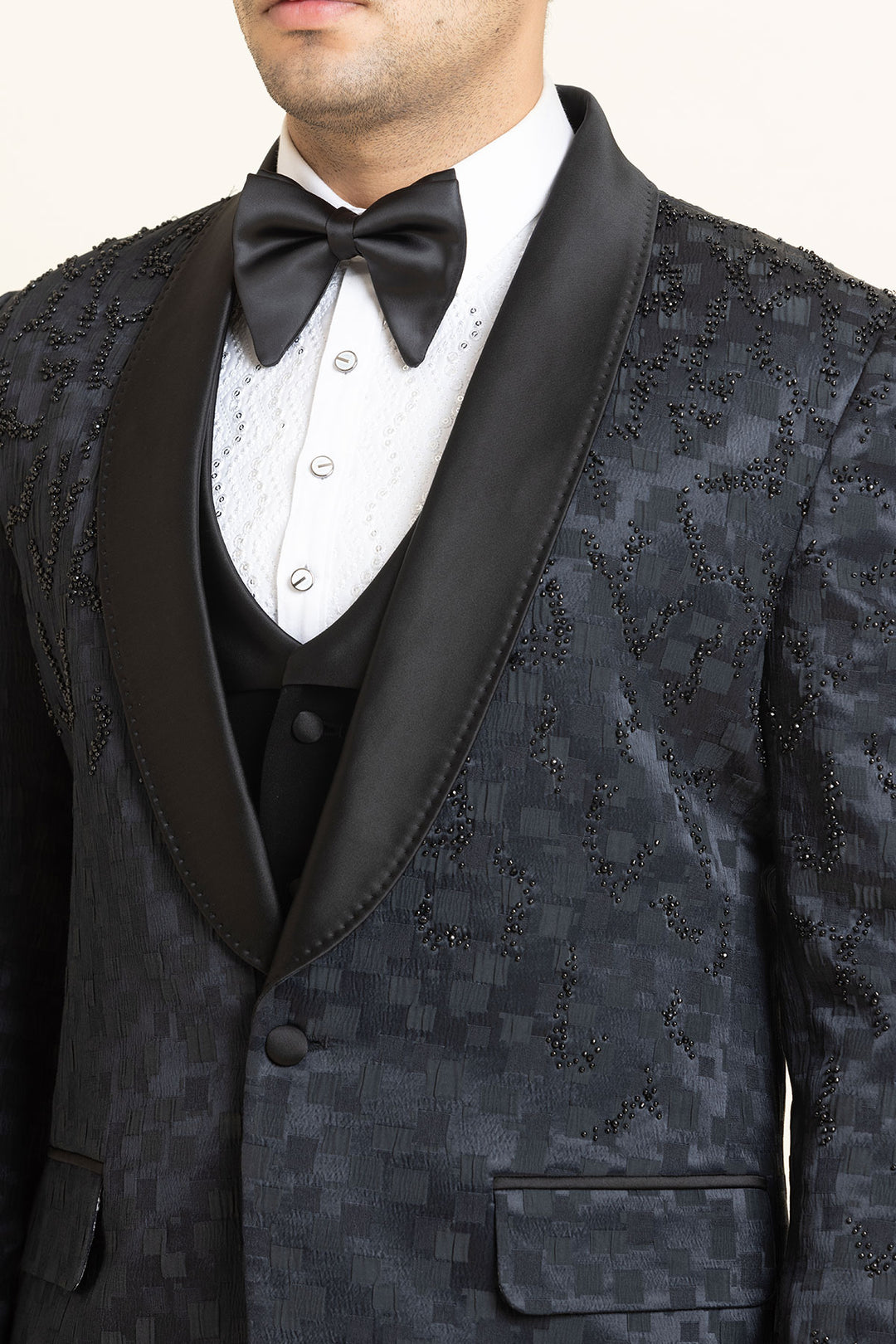 The Obsidian Mosaic Tuxedo Set