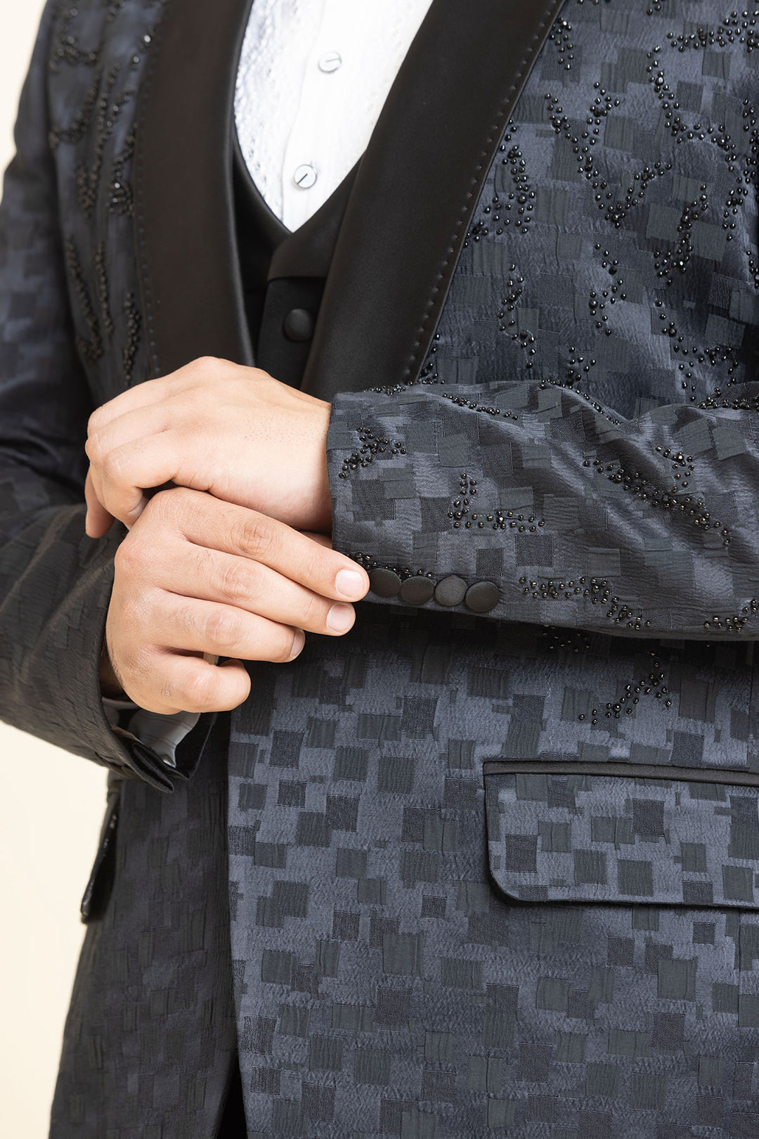 The Obsidian Mosaic Tuxedo Set