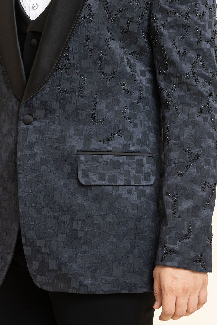The Obsidian Mosaic Tuxedo Set