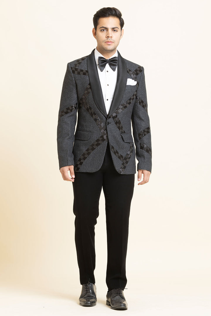 The Graphite Monarch Tuxedo set
