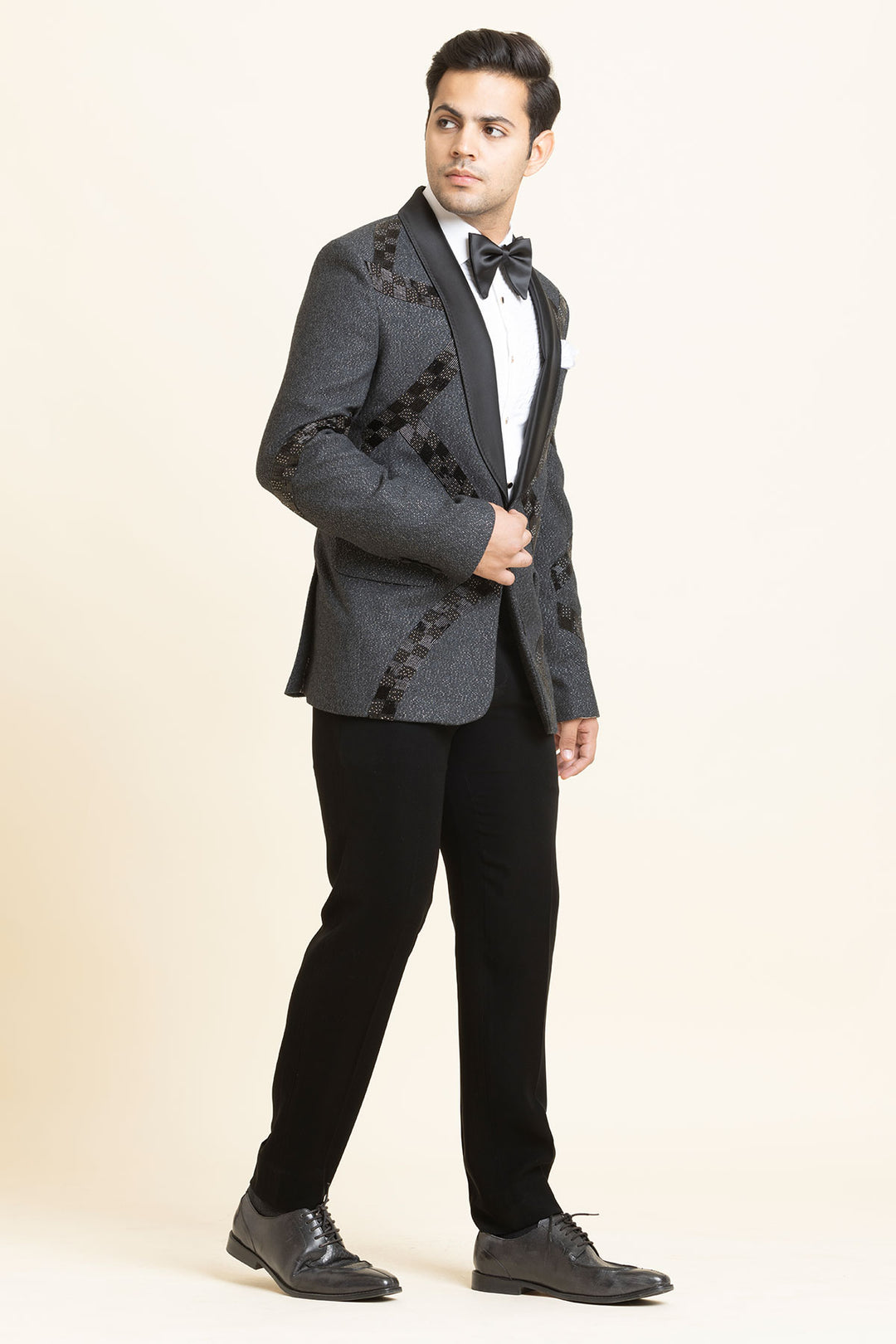 The Graphite Monarch Tuxedo set