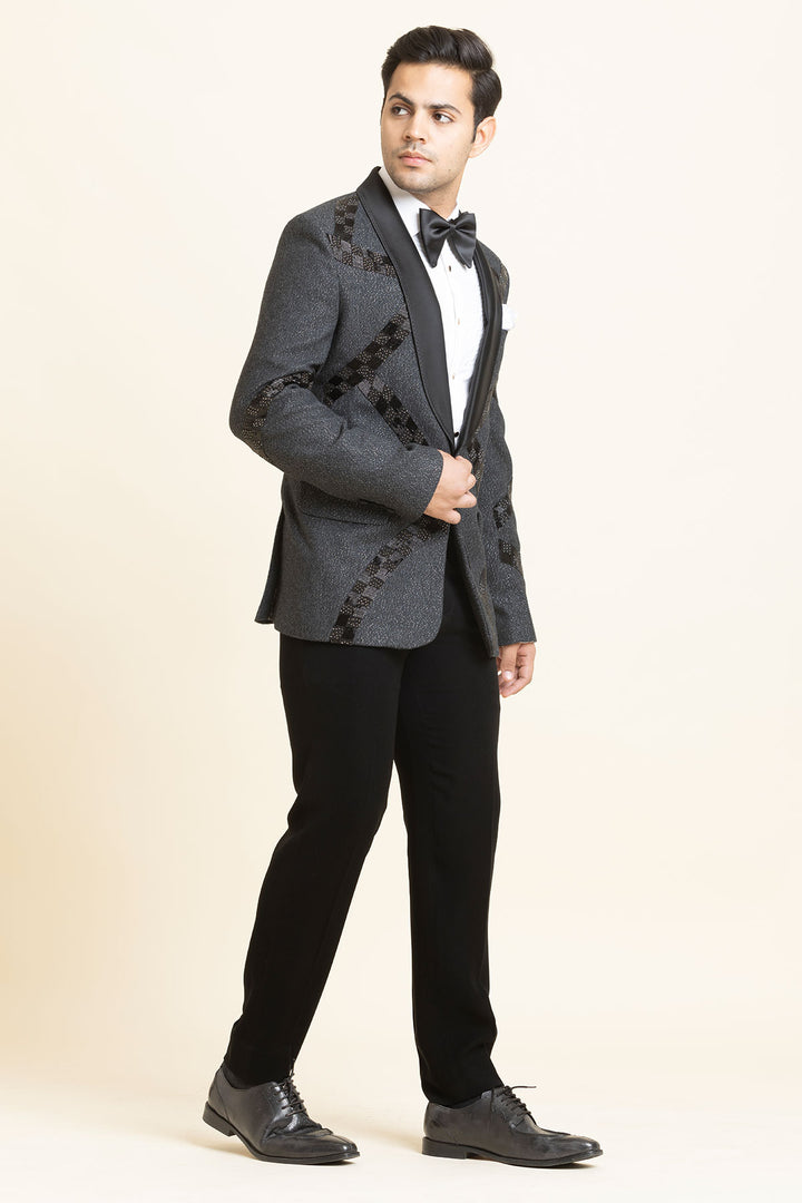 The Graphite Monarch Tuxedo set