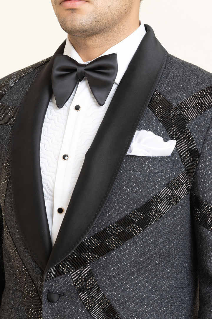 The Graphite Monarch Tuxedo set