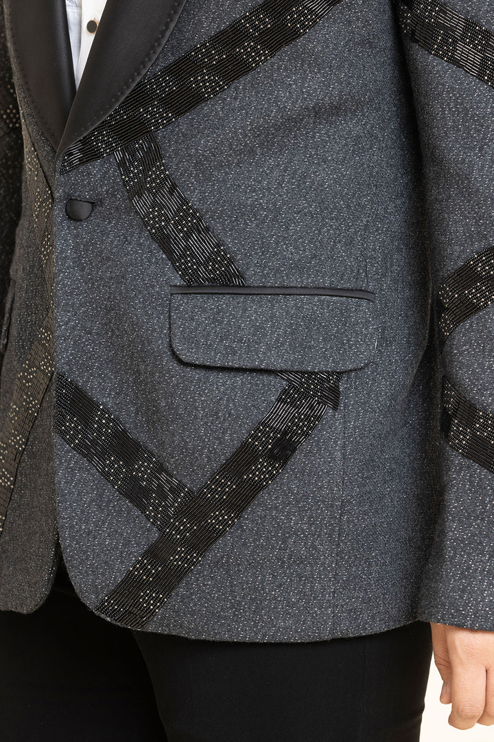 The Graphite Monarch Tuxedo set