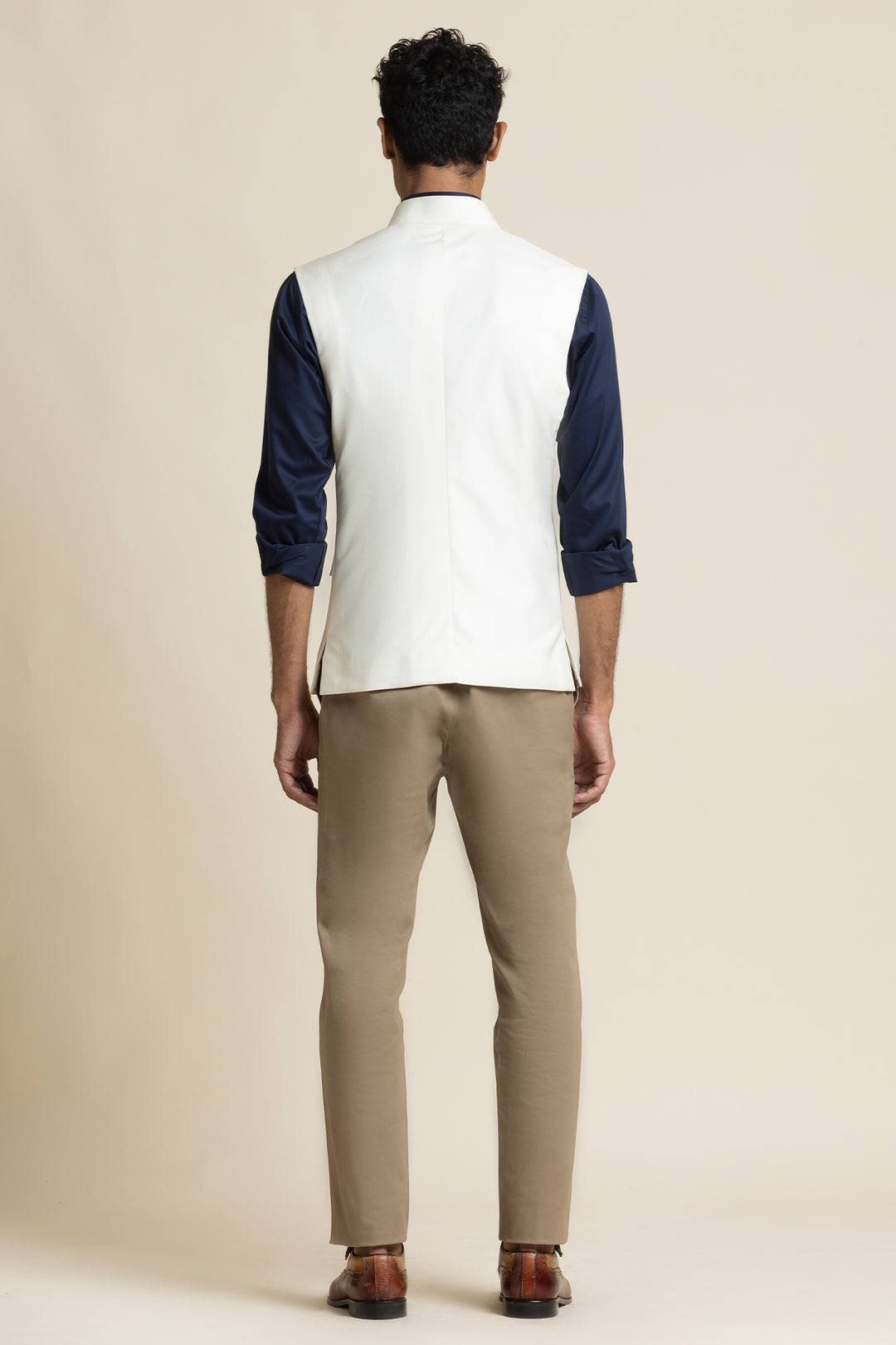 Designer Waistcoat With Phoenix Embroidery