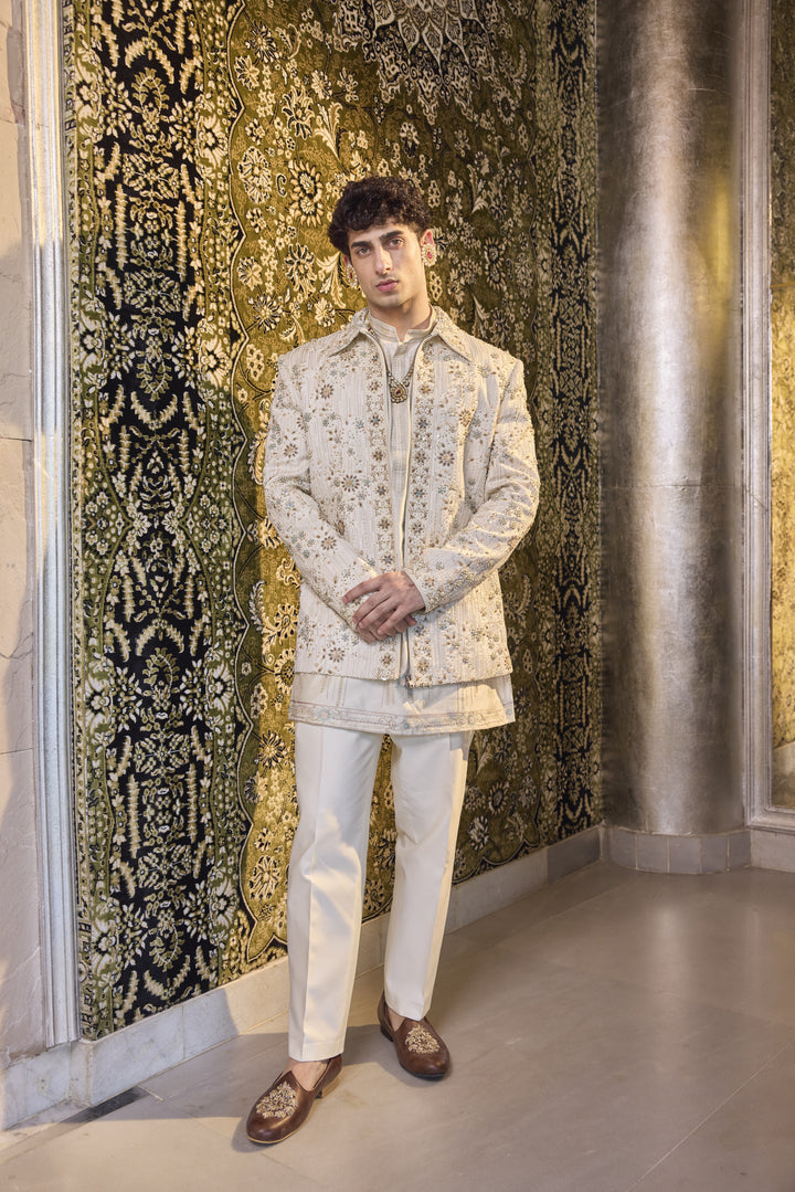 Opulent Handcrafted Indo-Western Attire with a Perfect Fusion of Culture and Style