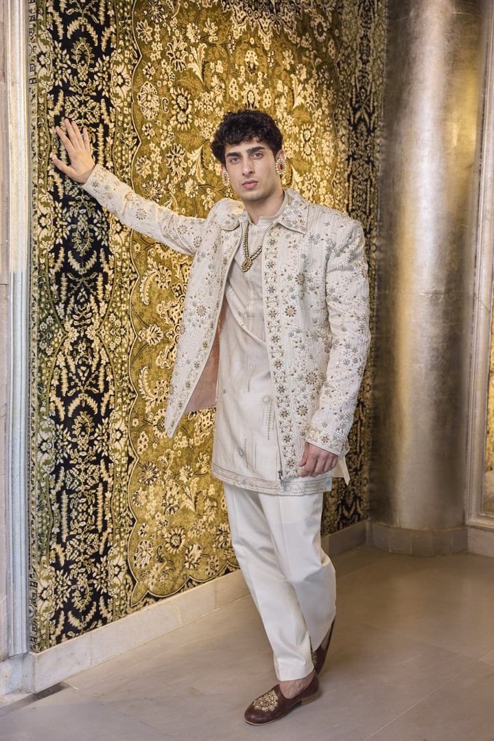 Opulent Handcrafted Indo-Western Attire with a Perfect Fusion of Culture and Style