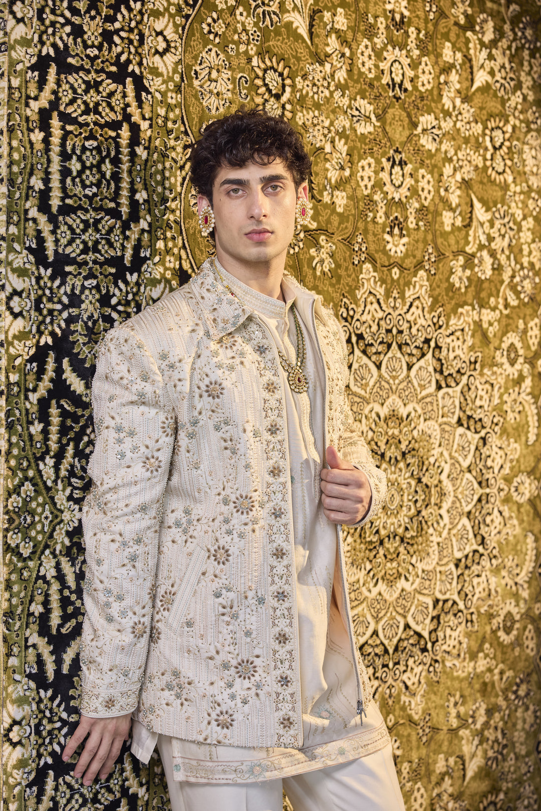 Opulent Handcrafted Indo-Western Attire with a Perfect Fusion of Culture and Style