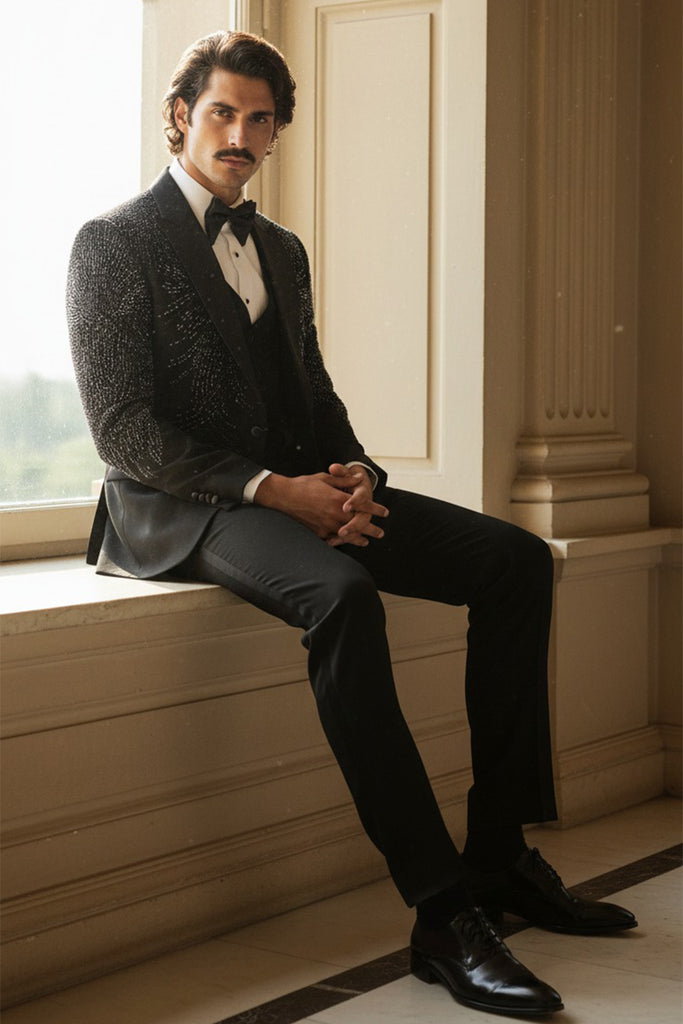 The Obsidian precision tuxedo set – Study by Janak