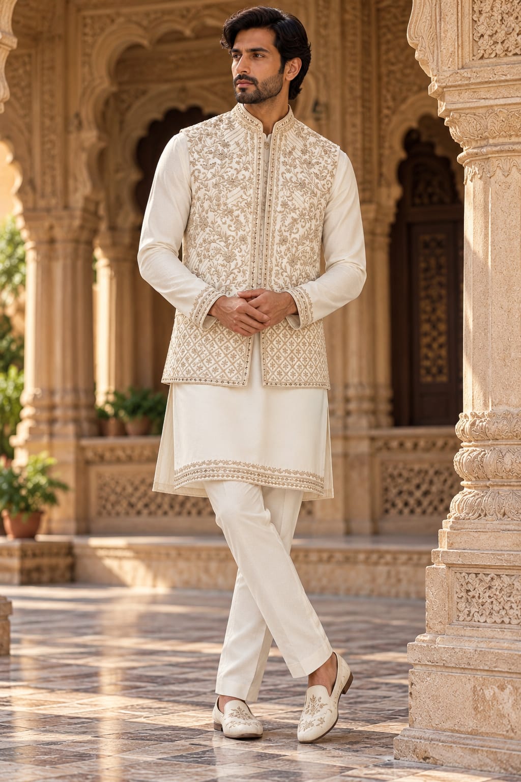 Royal traditional ethnic wear