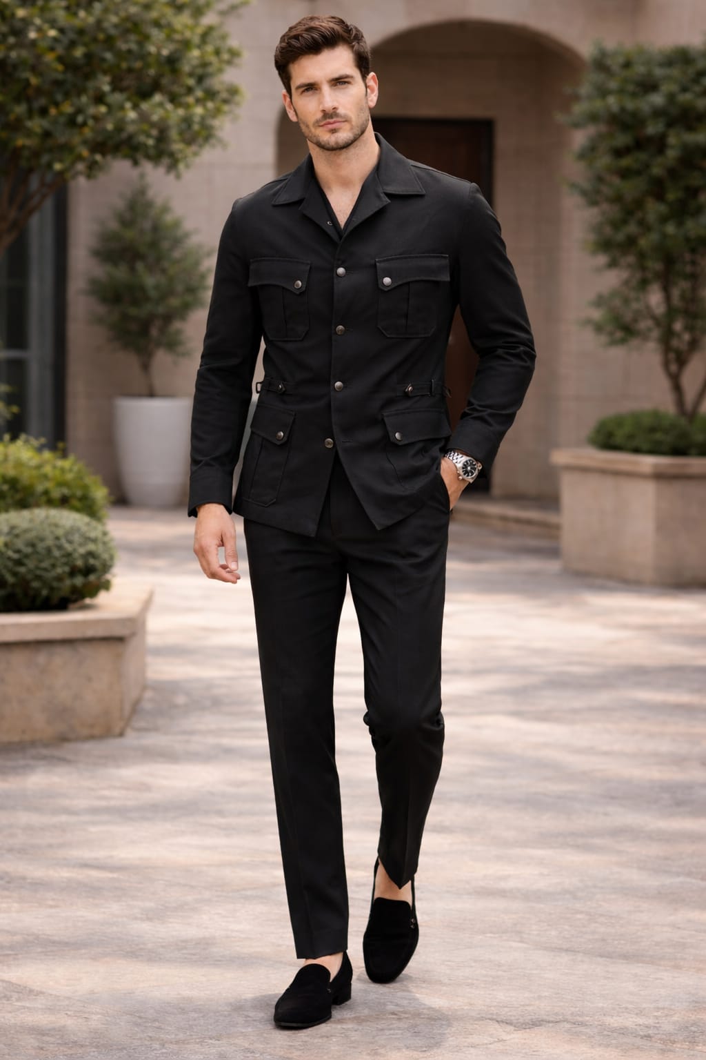 Contemporary Safari Shirt